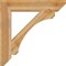 Ekena Millwork Legacy Slat Rough Sawn Bracket, Western Red Cedar, 6"W x 36"D x 36"H BKT06X36X36LEC06RWR - alternate 2